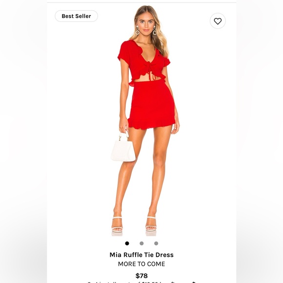 REVOLVE Dresses & Skirts - More to Come red dress from revolve
